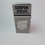 Sunpak DS-20 Auto Bounce Digital Flash Packaging. Fixed Price $21.99.