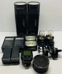 Godox AD200PRO Pocket Flash 2.4G Monolight Battery Accessories Read. Fixed Price $445.45.