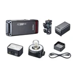 Godox AD200 Pro Ii Ttl Pocket Flash Kit H200J Heads. Fixed Price $349.00.
