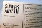 Sunpak Auto 111 Thyristor Flash Instructions Guide Manual English. Fixed Price $12.01.