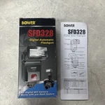 Bower SFD328 Shoe Mount Flash For Digital Camera With Bracket And Sync Cord. Fixed Price $44.00.