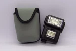 Vtg Nimslo Opti-lite Electronic Flash For 3D Cameras Tested And Working. Fixed Price $70.00.