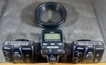 Nikon Wireless Commander W/ 2 Remote Speedlights Ring. Fixed Price $300.00.