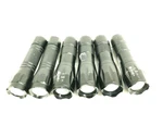 (lot Of 6 )- Quantum Mixed Model Flashlight Zoom Used.. Fixed Price $69.99.