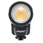 Jinbei Miqato H1 2-IN-1 Ttl On-camera Round Head Led Speedlite Flash. Fixed Price $129.00.
