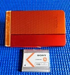 As-is Sony Cyber Shot DSC-TX30 18.2MP Compact Digital Camera Orange From Japan. Fixed Price $169.99.