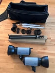 Promaster 300C Professional Studio Monolight Flash Kit. Fixed Price $290.00.