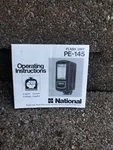Original National Flash Unit PE-145 Instuctions. Fixed Price $5.50.