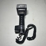 Metz 45 CT-5 Flash, Brace, Sync Cord, & Quantum Pm-m Cord. Tested-vg Condition.. Fixed Price $85.00.