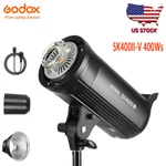 Us Godox SK400II-V 400W Studio Strobe Flash Led Modeling Lamp Pk. Fixed Price $139.00.