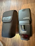 Canon Speedlite 430EX Shoe Mount Flash W/case - Works Great Camera Accessory. Fixed Price $39.90.
