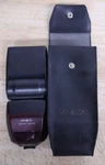 Konica Minolta Maxxum 5200I Flash W/ Original Leather Case - Hot Shoe Usa. Fixed Price $24.99.