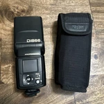 Nissin DI866 Professional Flash For Nikon Digital Cameras W/new Batteries & Case. Fixed Price $33.47.