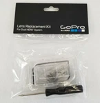 Gopro Lens Replacement Kit For Dual Hero System. Fixed Price $8.99.