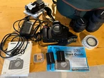 Nikon D70 Slr Camera With 2 Quantary Zoom Lenses, Flash,filters, Backpack. Fixed Price $99.00.