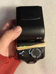Leica Sf 40 Ttl Flash - Works Battery Door Broken. Fixed Price $199.00.