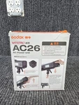 Godox AC-26 Adapter Unit For AD600PRO Flashpoint Xplor #DV-RCAC26. Fixed Price $79.99.