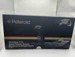 Polaroid Wireless Ttl Auto Power Zoom Bounce And Swivel Flash PL190 For Nikon. Fixed Price $35.00.
