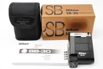 Mint Case & Box Nikon SB-30 Speedlight Shoe Mount Compact Flash Japan. Fixed Price $189.99.