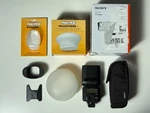 Sony GN46 HVL-F46RMA Wireless Radio Flash W/ Magmod Magsphere 2 & Maggrip. Fixed Price $399.99.