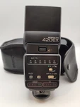 Canon Speedlite 420EX Flash For Eos Slr Cameras With Case, Made In Korea. Fixed Price $45.50.