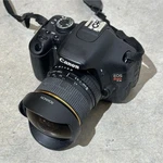 Canon Eos Rebel T3I Digital 18MP Camera W/ Rokinon Lens, Flash, Dslr. Fixed Price $179.99.