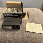 Argus 9148 Dc Vintage Electronic Camera Flash BOX30. Fixed Price $12.05.