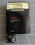 Olympus 20 Shoe Mount Flash For. Fixed Price $25.00.