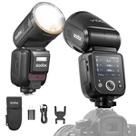 Godox V100C V100-C 2.4G Ttl Round Head Flash Speedlite For Canon Cameras. Fixed Price $306.00.