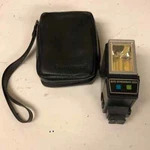 Vintage Honeywell Auto Strobonar 120A Flash With Case. Fixed Price $23.99.
