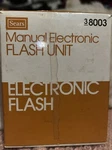 Vintage Sears Manual Electric Flash Unit, 8003, Nos. Fixed Price $16.00.