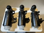 3X Interfit S1 500W Hss Ttl Ac/dc Battery + 2X Nikon Controllers. Fixed Price $650.00.