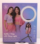Selfie/vlog Led Ring Light Phone Holder & Table Stand Dixie Charli New. Fixed Price $8.50.