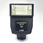 Quantaray Qa 25 Universal Shoe Mount Camera Flash. Fixed Price $5.00.