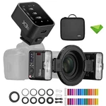 Godox MF12-K2 2.4G Wireless Macro Flash With X3-C Trigger For Canon. Fixed Price $338.00.