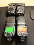 Godox TT685C Flash Speedlite (X2) Canon Ttl Tested Cases & Stands Included. Fixed Price $149.99.