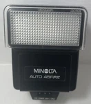 Minolta Auto 45FPX Flash Unit For Cameras Photography. Fixed Price $22.99.