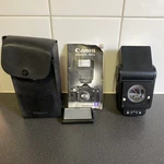 Canon Speedlite 199A Camera Flash Case & Manual Working. Fixed Price $85.91.