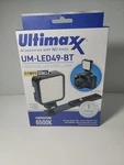 Ultimaxx Universal Video Light UM-LED49-BT Brand New In Box. Fixed Price $13.00.