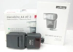Metz Mecablitz Flash 44 AF-3 For Canon Eos Slr Film Cameras. Manual. Clean. Box.. Fixed Price $74.99.