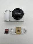 Samsung NX300 Mirrorless Aps-c Digital Camera W/30MM F/2 Pancake Lens. Fixed Price $325.00.
