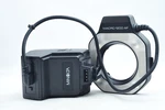 Sakurado Camera Rare! Minolta Maxxum 1200 Af Macro Flash Ring Set. Fixed Price $54.00.