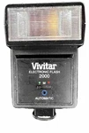 Vivitar 2000 Flash Shoe Mount Automatic Missing Battery Cover Untested Vintage. Fixed Price $14.99.