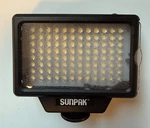 Sunpak Video Light Model VL-LED-96 Black. Fixed Price $15.00.