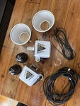Alien Bees B400 Studio Strobes W/ Sync Cable And Extra Flash Bulb - Used. Fixed Price $170.00.