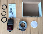 Bower SFD14C Macro Ringlight Digital Flash For Canon Ttl Tested. Fixed Price $100.00.