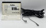 Vtg Kako 818 Hs 35MM Camera Flash Attachment Power Cable & Instructions. Fixed Price $6.99.