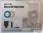 Hd 130 Macro Led Ring Flash For Canon, Nikon, Pentax, Olympus Box. Fixed Price $24.99.