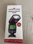 New Commander Optics Speedlight Flash For Canon Dslr Cameras. Fixed Price $85.00.
