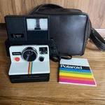 Vintage Polaroid Onestep Land Camera W/ Lenmar OS-2 Flash Attachment + Case!. Fixed Price $39.99.